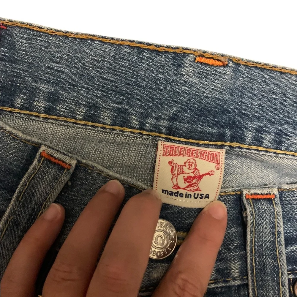 True Religion Vintage Made in USA Joey Jeans size 36x30 Flares